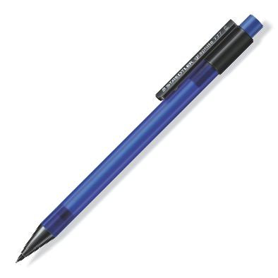 Caja 10 portaminas staedtler 0,5mm graphite azul