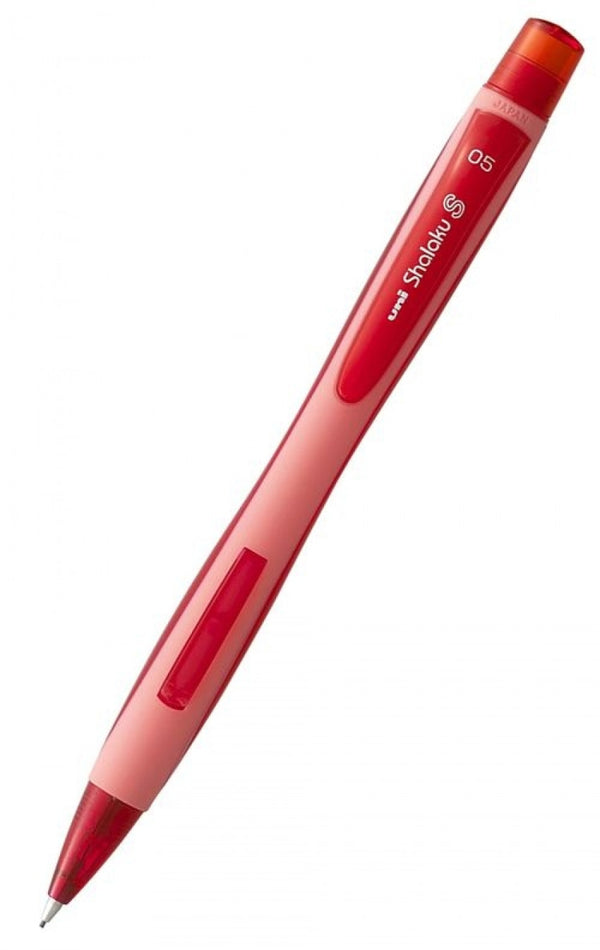 C/12 portaminas uni shalaku s 0,5mm color rojo