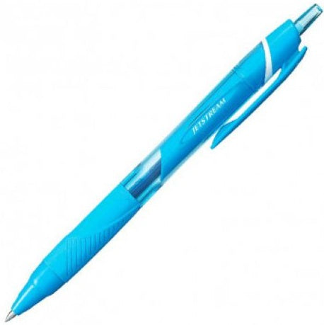 C/10 boligrafo uni-ball jetstream colores 0,7mm azul claro sxn-150c