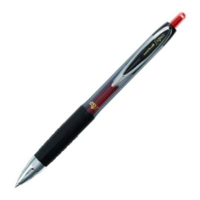 C/10 boligrafo gel ini-ball one umn-s 0,7mm color rojo