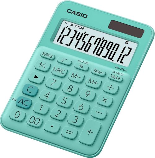 CALCULADORA SOBREMESA MS-20UC COLOR VERDE
