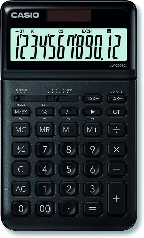 Calculadora sobremesa jw200sc color negro