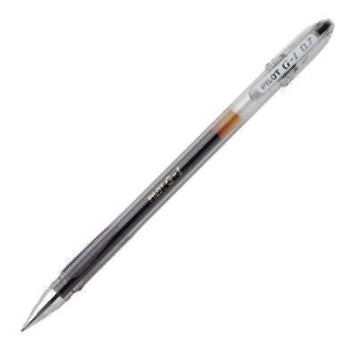 C/12 BOLIGRAFO PILOT G-1 NEGRO PUNTA 0,5MM TINTA GEL