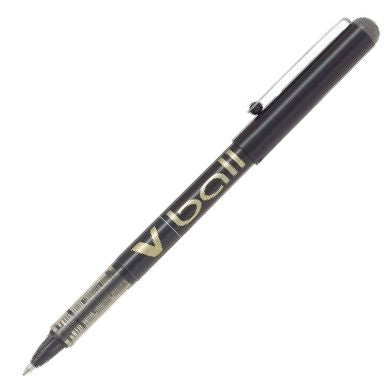 c/12 Bolígrafo Pilot V-Ball negro punta 0,7mm
