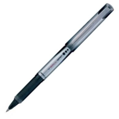 C/12 BOLIGRAFO PILOT V-BALL GRIP NEGRO PUNTA 0,5MM