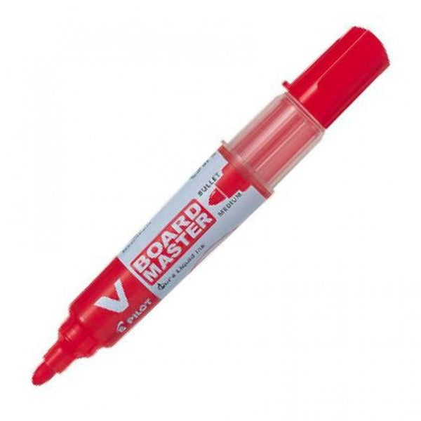 c/10 rotulador pizarra vboard master rojo recargable