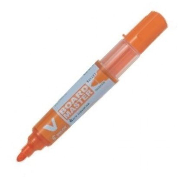 c/10 rotulador pizarra vboard master naranja recargable