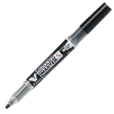 C/10 ROTULADOR PIZARRA VBOARD MASTER S NEGRO RECARGABLE