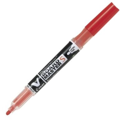 C/10 ROTULADOR PIZARRA VBOARD MASTER S ROJO RECARGABLE