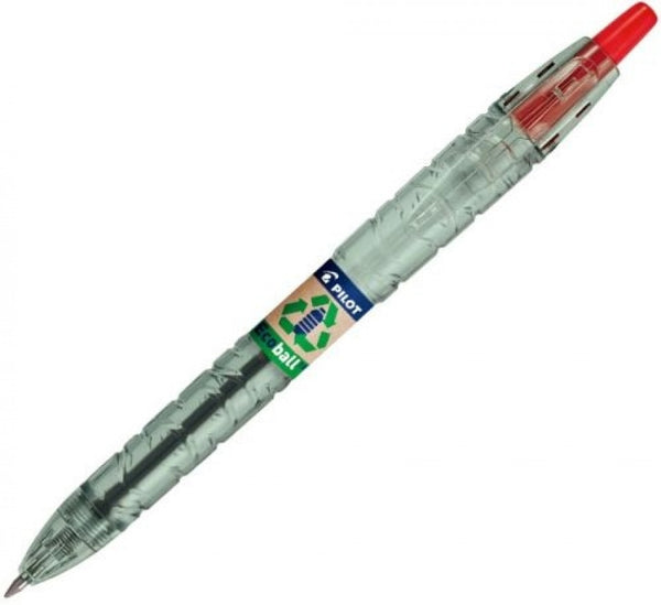 C/10 BOLIGRAFO PILOT B2P ECOBALL ROJO