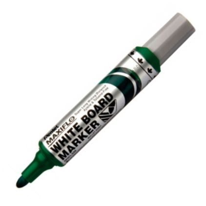 C/12 rotulador para pizarra blanca maxiflo m punta gruesa color verde