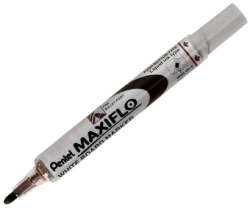 C/12 rotulador maxiflo s color marron punta media pentel