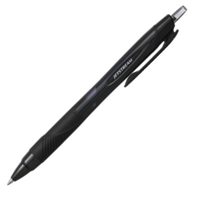 C/12 boligrafo uni-ball jetstream sport 0,7mm negro