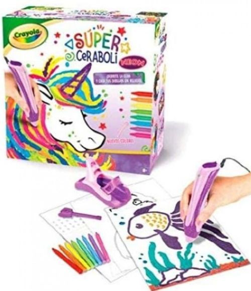 SUPER CERABOLI CRAYOLA  UNICORNIO NEON