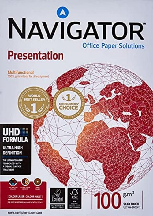 C/5 PAQUETE 500 HOJAS A4 100G NAVIGATOR
