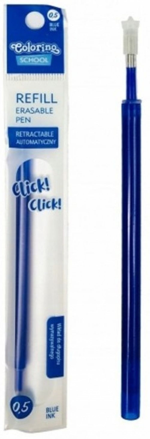 C/24 RECAMBIO BOLIGRAFO BORRABLE COLORING AZUL 0,5MM