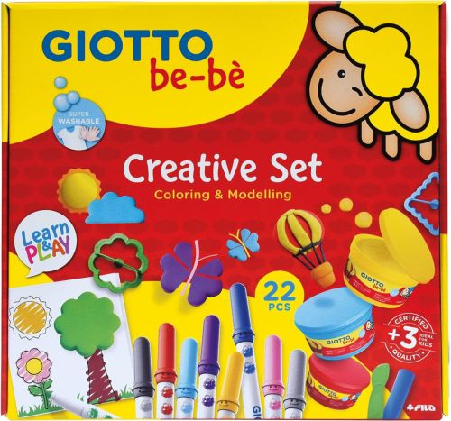 Set giotto be-be creative colorear y modelar