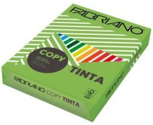 PAQUETE A4 500H 80G COLOR INTENSO VERDE FUERTE FABRIANO