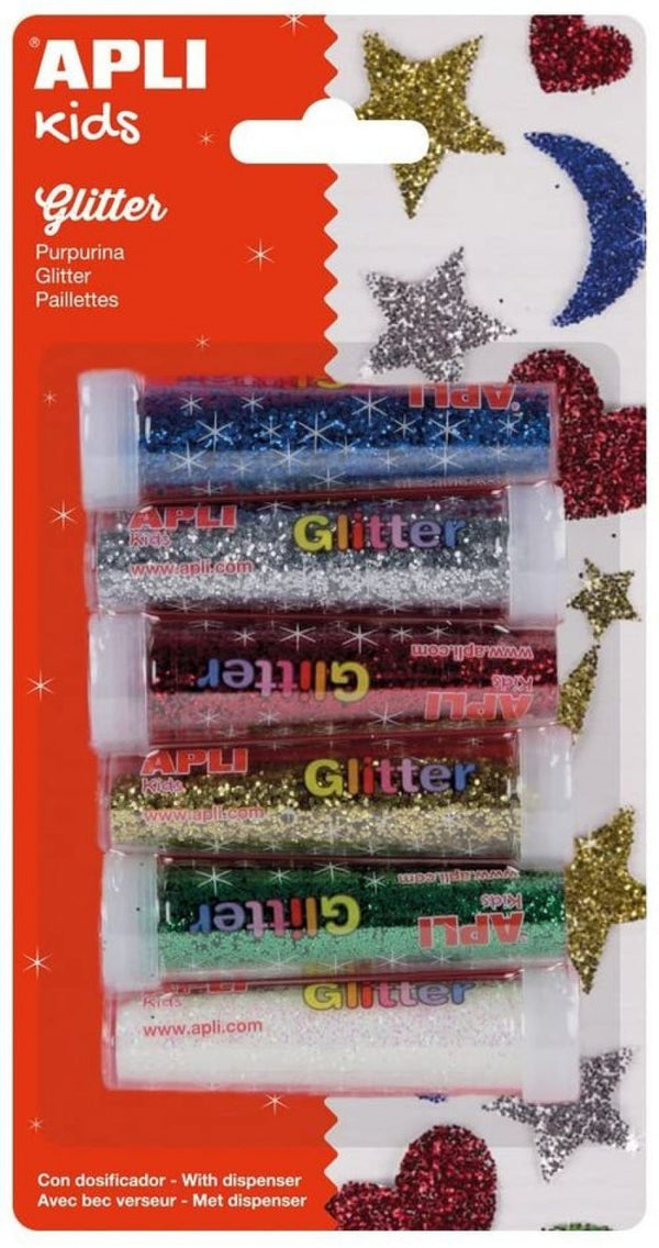BLISTER 6 BOTES PURPURINA POLVO 7G APLI