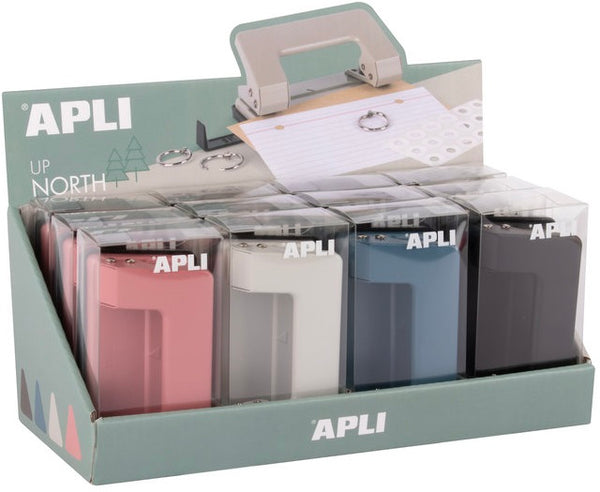 Exp 12 taladro apli north 10 hojas colores surtidos