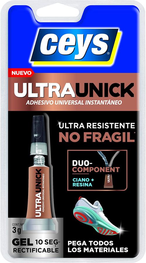 Blister adhesivo universal ultraunick gel 3g