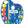 Estuche plastico 12 pastillas de acuarela + 1 pincel colores surtidos milan