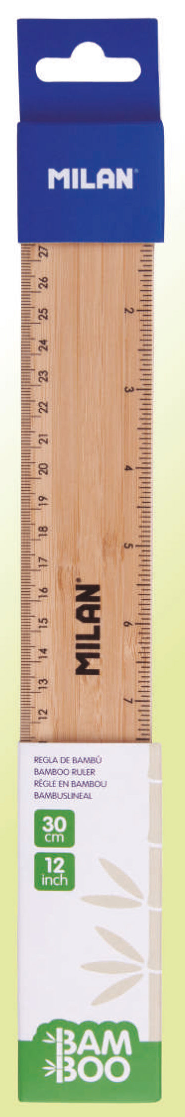 REGLA DE 30 CM PAPER PACK BAMBOO