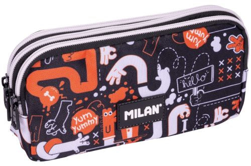 PORTATODO TRIPLE SERIE FINGERS 22X11X6.5CM