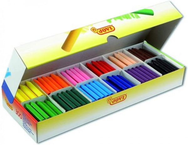 CAJA 300 CERAS JOVICOLOR COLORES SURTIDOS