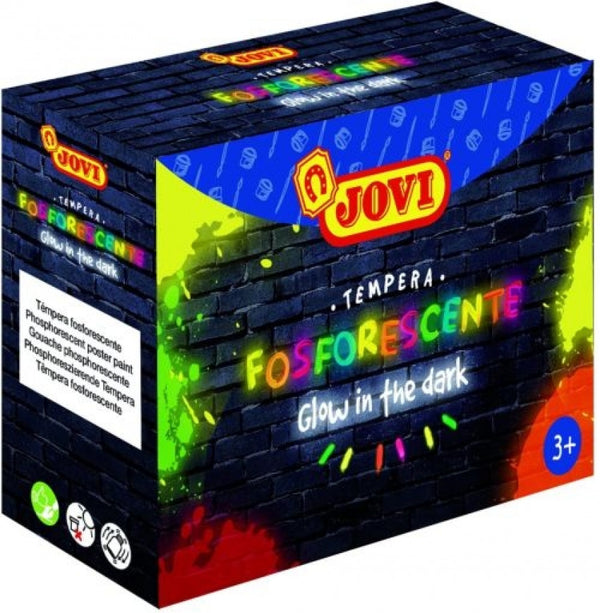 C/4 BOTE TEMPERA FOSFORESCENTE COLORES SURTIDOS 55ML