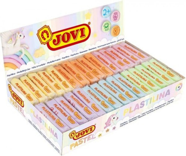 C/30 TACOS PLASTILINA JOVI 70S PEQUEÑA 50G. SURTIDO PASTEL