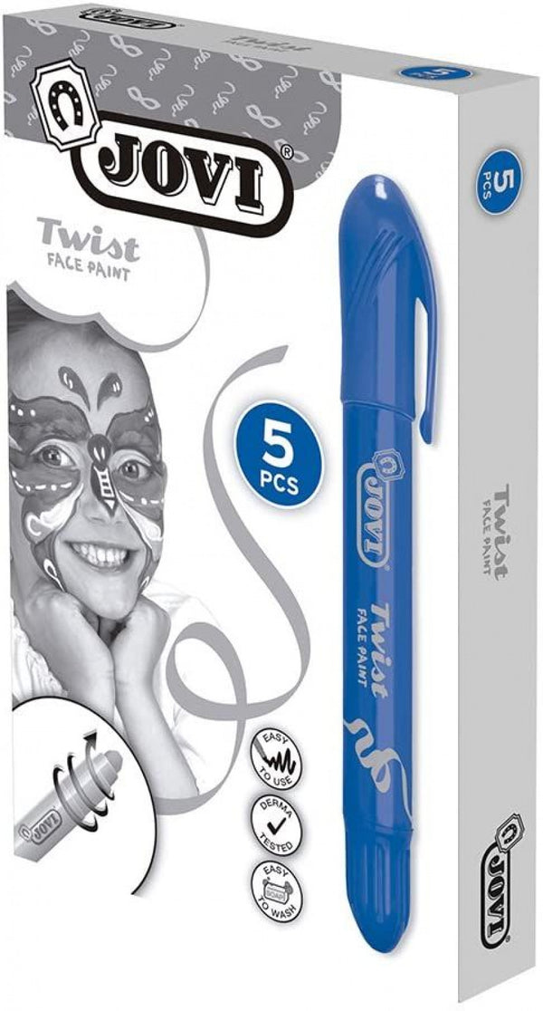 ESTUCHE 5 STICKS DE MAQUILLAJE JOVI AZUL