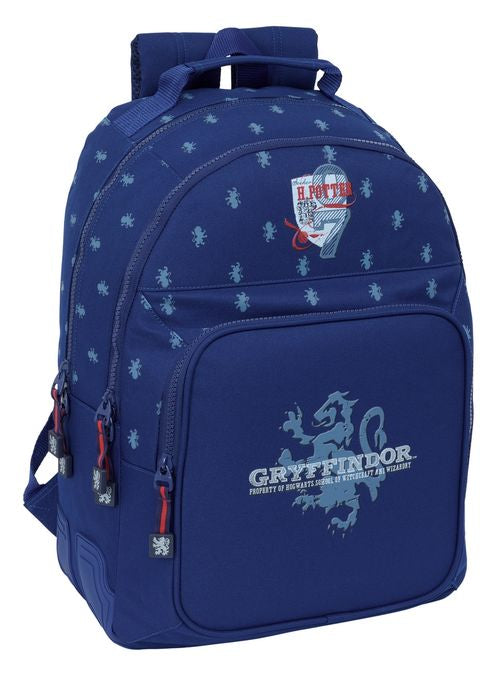 MOCHILA DOBLE ADAPTABLE CARRO HARRY POTTER CAPTAIN 32x42x15cm