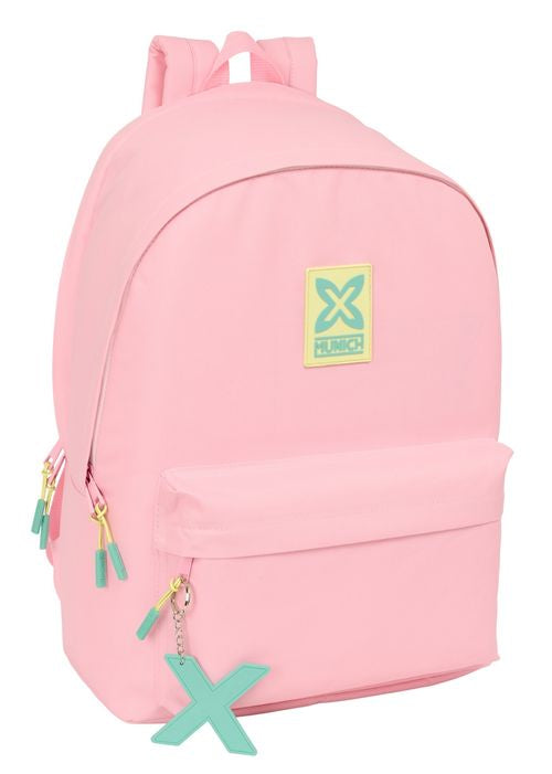 MOCHILA DOBLE PARA PORTATIL 15,6+USB MUNICH CANDY 31x44x18cm