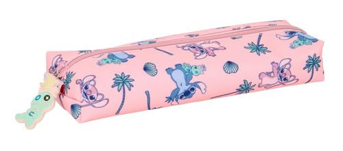PORTATODO RECTANGULAR CON GOMA ELAST. 22CM STITCH BEACH 22x4x7cm