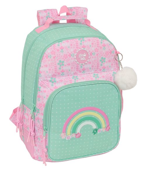 MOCHILA DOBLE ADAPTABLE CARRO GLOWLAB AMAZING 32x42x15cm