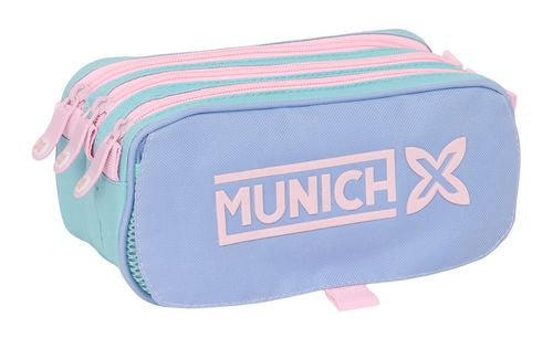 PORTATODO TRIPLE BIG MUNICH MELLOW 21,5x10x8cm