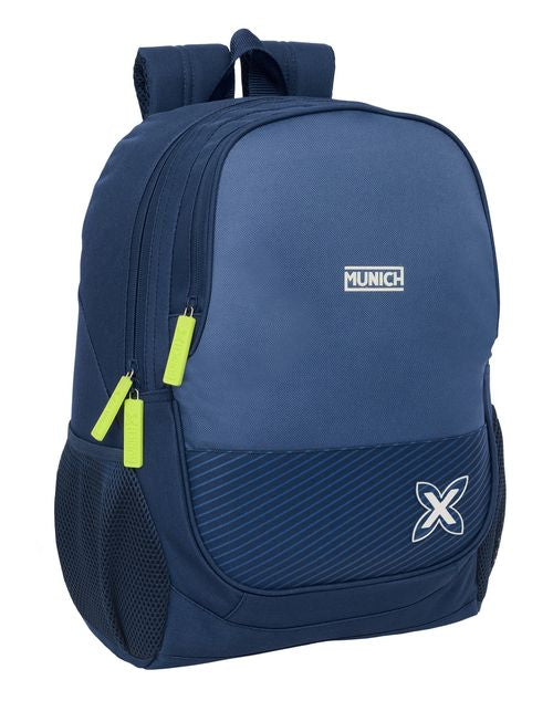 MOCHILA ADAPT.CARRO MUNICH BLUE INDIGO 32x44x16cm
