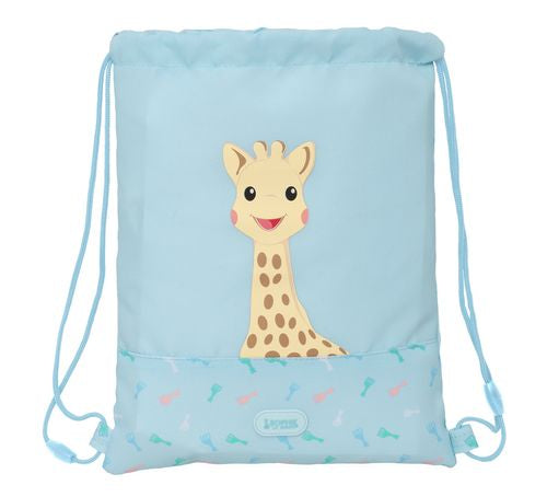 SACO PLANO JUNIOR REC Y REP.AGUA SOPHIE LA GIRAFE DREAMS 26x34x1cm
