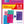 Pack 4+1 cuaderno espiral fº 80h 90g. cuad.4x4 c/m colores tendencia tapa blanda