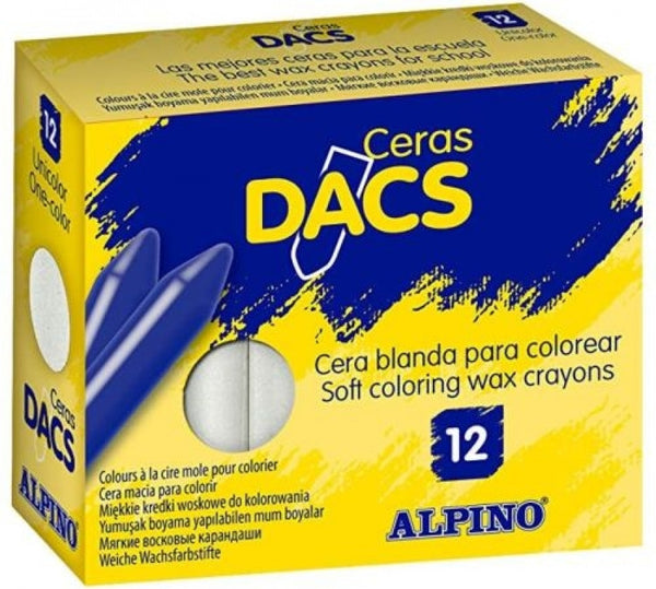 C/12 CERAS BLANDAS DACS BLANCO