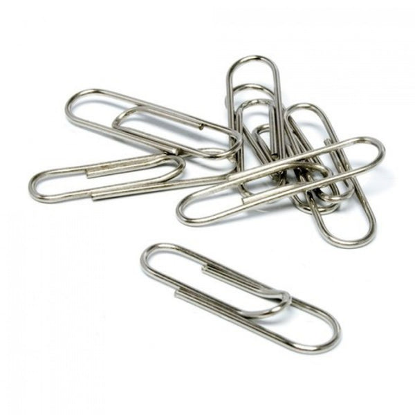 Pack 10 cajas con 100 clips galvanizados 32mm nº 2 grafoplas