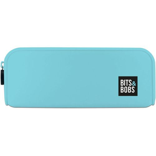 PORTATODO SILICONA AZUL PASTEL B&.B 20x7,5x5,5cm