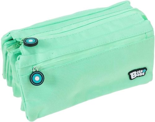 PORTATODO CUADRUPLE PLANO BITS &.BOBS MINT SOFT 23X12 CM