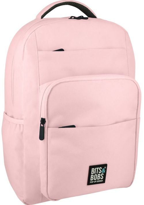 MOCHILA TIDY BAG BITS &.BOBS ROSA SOFT 44X32X17 CM