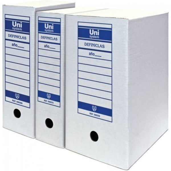 C/50 archivador definitivo fº prolongado definiclas unipape