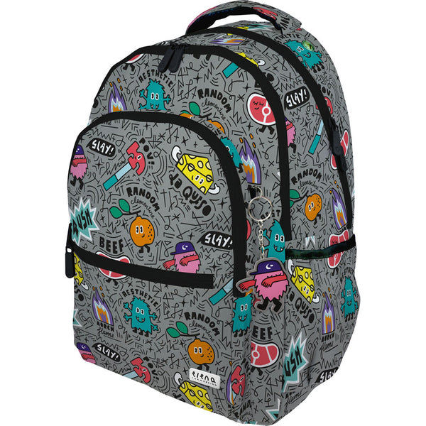 MOCHILA ROOMY EC RANDOM 33x46x22,5cm