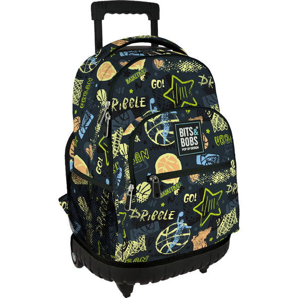 MOCHILA ROLLER B&.B STREETBALL 37x52x25cm