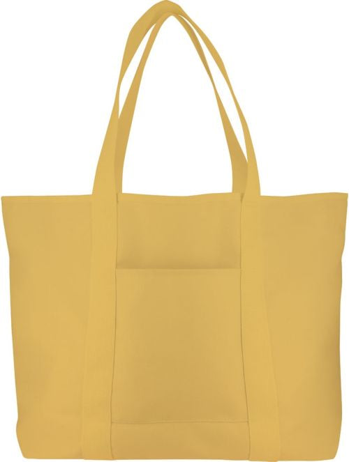 BOLSA TOTE BAG COTTON AMARILLO 56x37x16cm