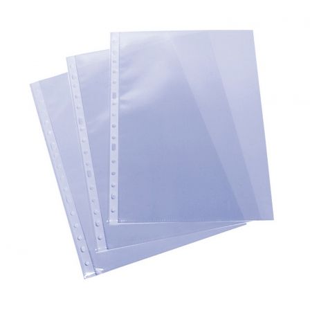 C/100 fundas fº multitaladro polipropileno standard piel de naranja